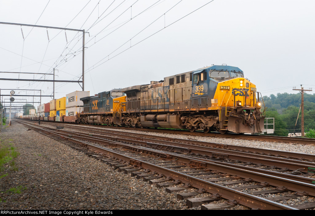 CSX AC4400CW #339 on I158